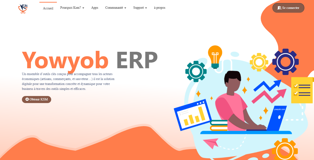 YOWYOB ERP (anciennement KSM)